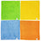 Microfiber Towels, 16" x 16",  36 ct. (Choose Color)