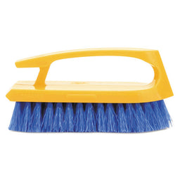 6" Iron Handle Brush, Blue, Medium